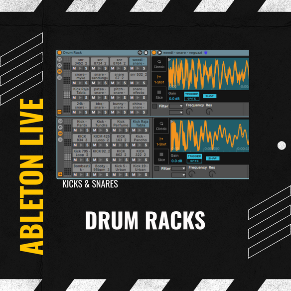Ableton Drum Rack - Kick & Snare